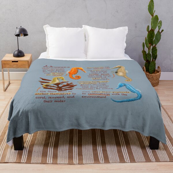 Item preview, Seahorses Fun Facts designed and sold by troyanthonyart.