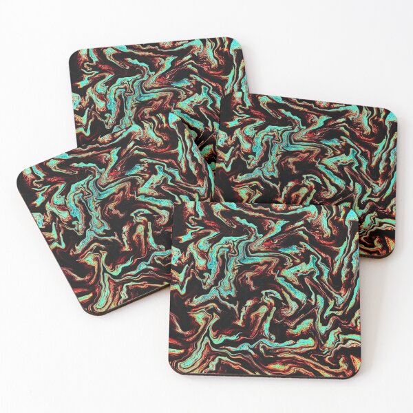 Item preview, Abstract Pattern Holographic Distorted Liquid Oil Animal Print designed and sold by InvestingRoad.