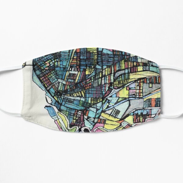 Buffalo, NY Flat Mask
