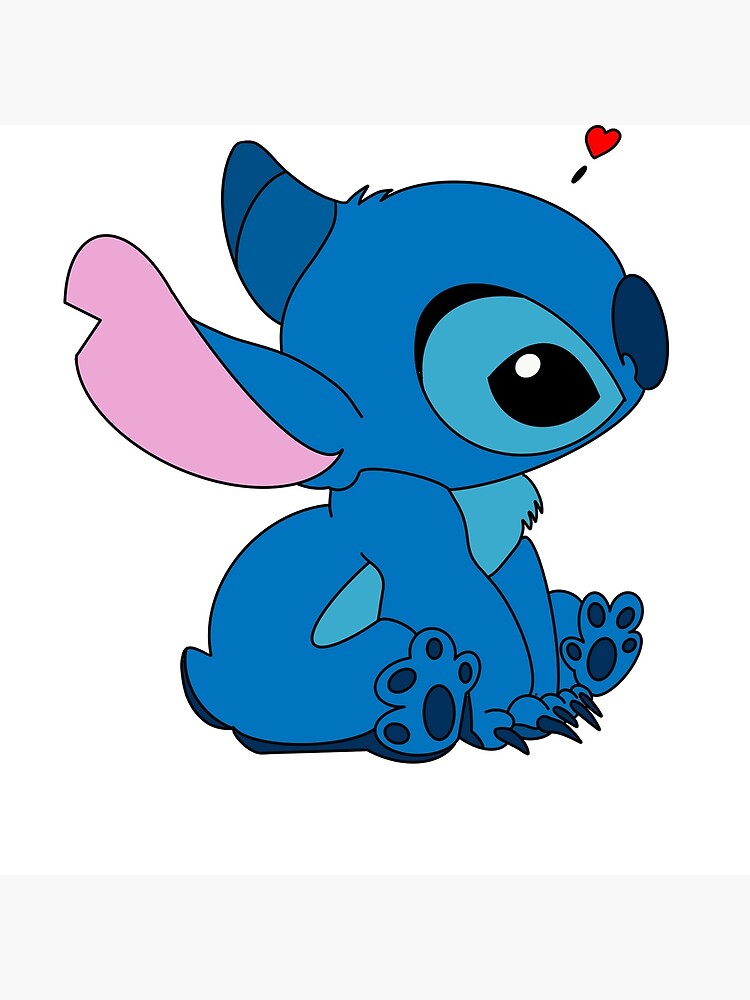Stitch from Lilo and Stitch :) Poster for Sale by Giah Sharf