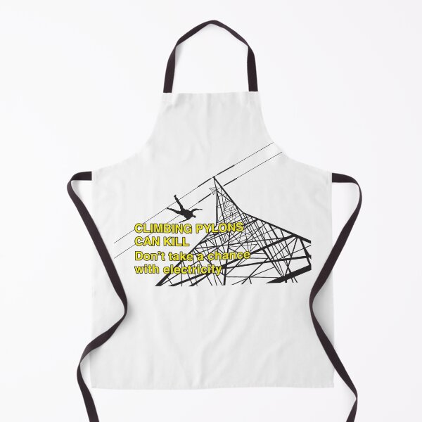 Item preview, Climbing Pylons Can Kill designed and sold by Off the Box.