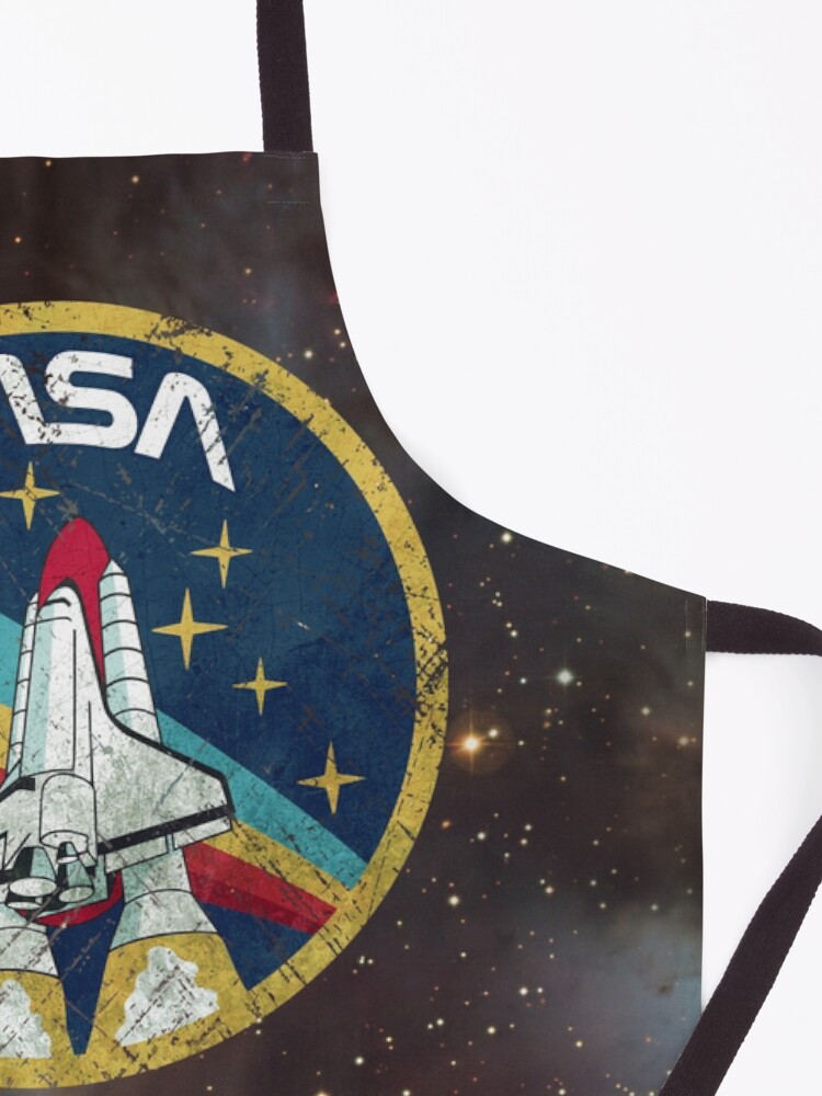 Alternate view of Nasa Vintage Colors V01 Apron