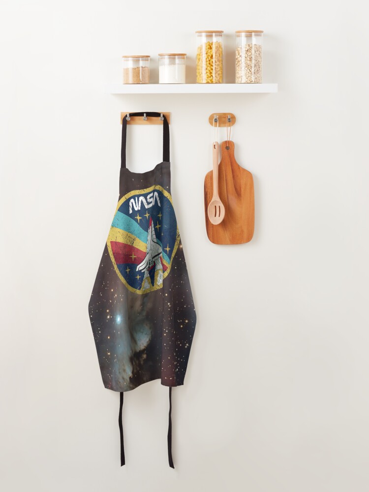 Alternate view of Nasa Vintage Colors V01 Apron