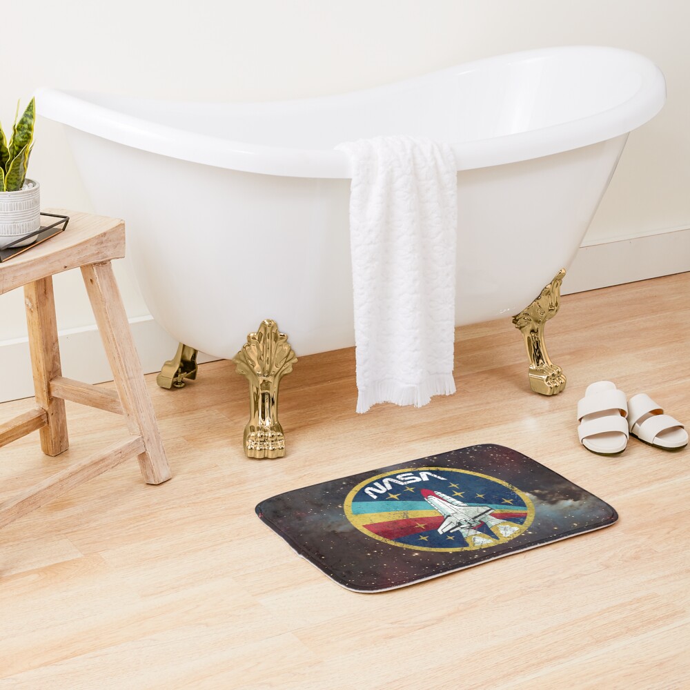 Nasa Vintage Colors V01 Bath Mat