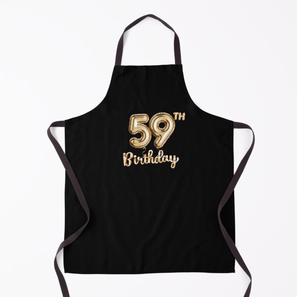 Item preview, 59th Birthday Gifts - Party Balloons Gold designed and sold by betternotes.