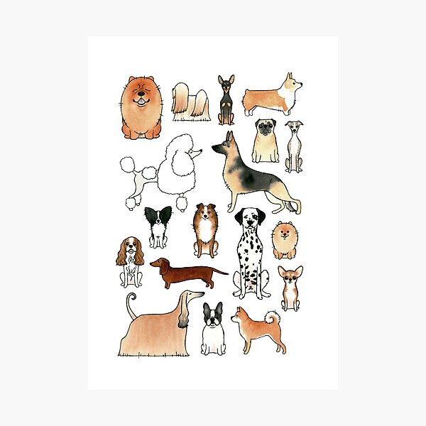 Item preview, Dogs designed and sold by Rebecca Bennett.
