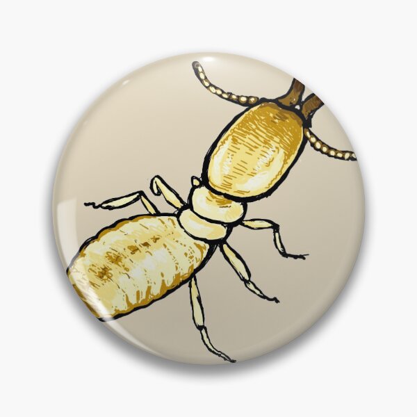 Item preview, Rhinotermitidae - Reticulitermes flavipes (Soldier) designed and sold by PrettyPolistes.