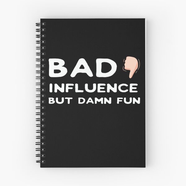 Item preview, Bad Influence But Damn Fun T-shirt designed and sold by Mostik Vipo.