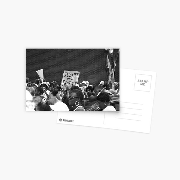 Justice for Trayvon Postcard
