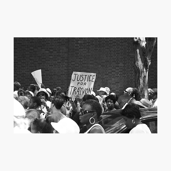 Justice for Trayvon Photographic Print