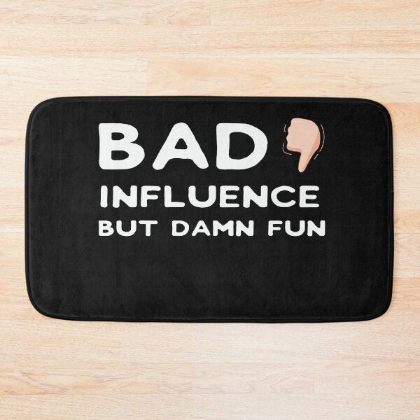 Item preview, Bad Influence But Damn Fun T-shirt designed and sold by Mostik Vipo.