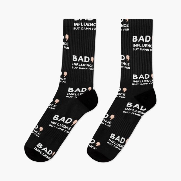 Item preview, Bad Influence But Damn Fun T-shirt designed and sold by Mostik Vipo.