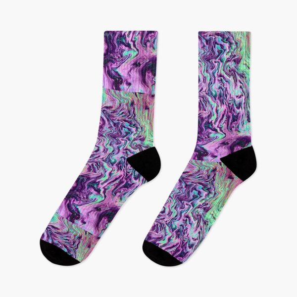 Item preview, Abstract Pattern Holographic Distorted Liquid Oil Stain designed and sold by InvestingRoad.