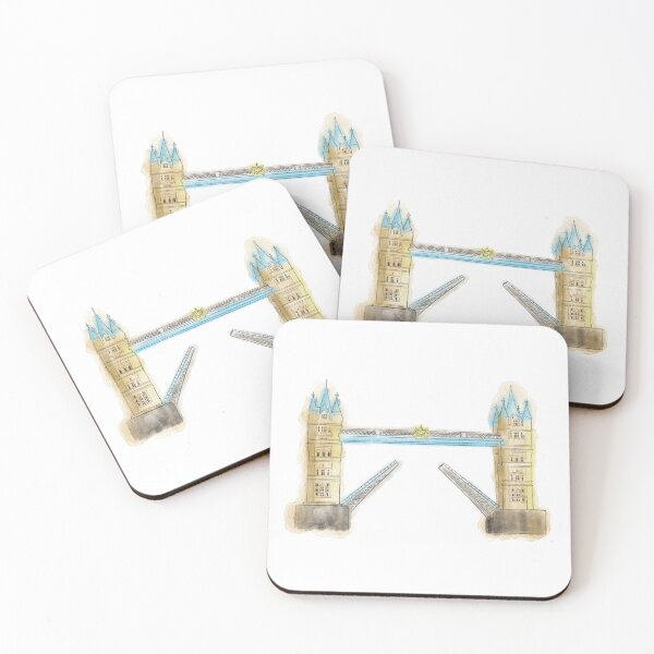 Item preview, London Tower Bridge Watercolor designed and sold by carina1725.