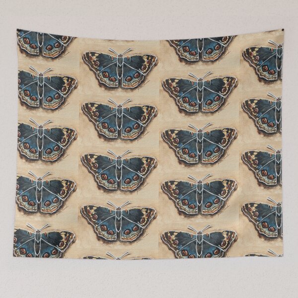 Item preview, Blue Pansy - Junonia orithya designed and sold by Kristin (Thornton) Barker.