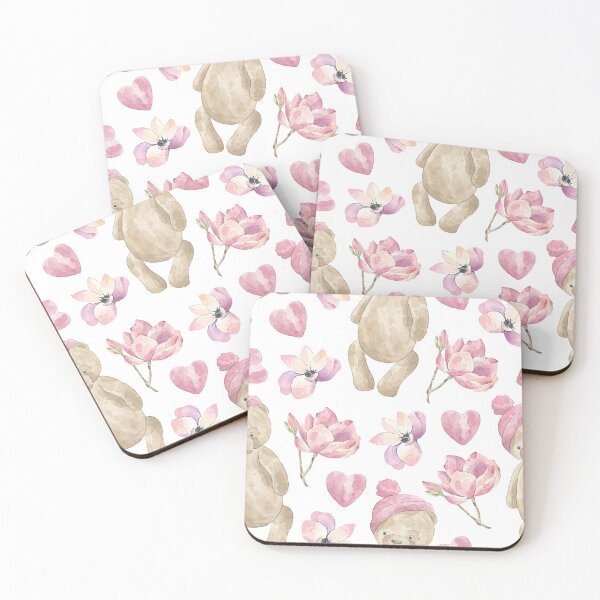 Item preview, CUTE WOODLAND ANIMALS FACE MASK PHONE CASE WATERCOLOR ANIMALS KIDS TEDDY BEAR designed and sold by rdorsey8.