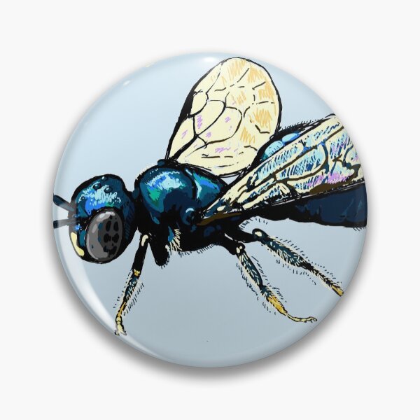Item preview, Apidae - Ceratina - Small carpenter bee designed and sold by PrettyPolistes.