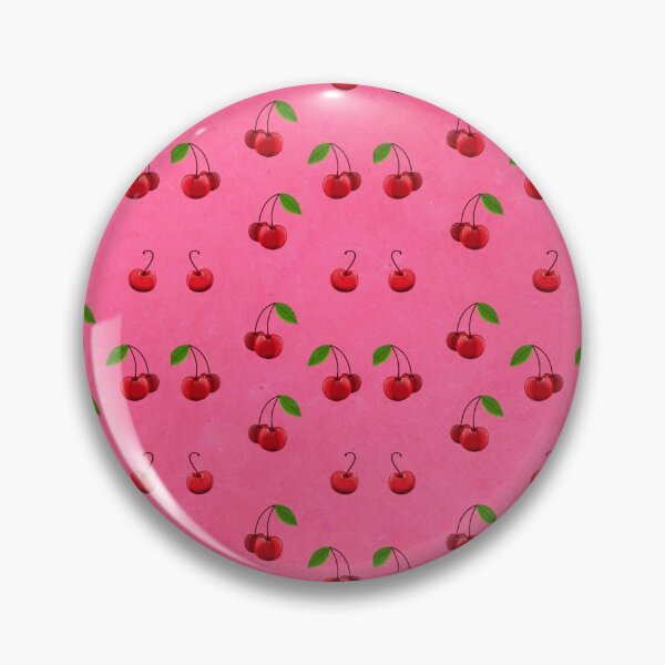 Item preview, Cherries on Pink Background Pattern designed and sold by SamuraiKate.