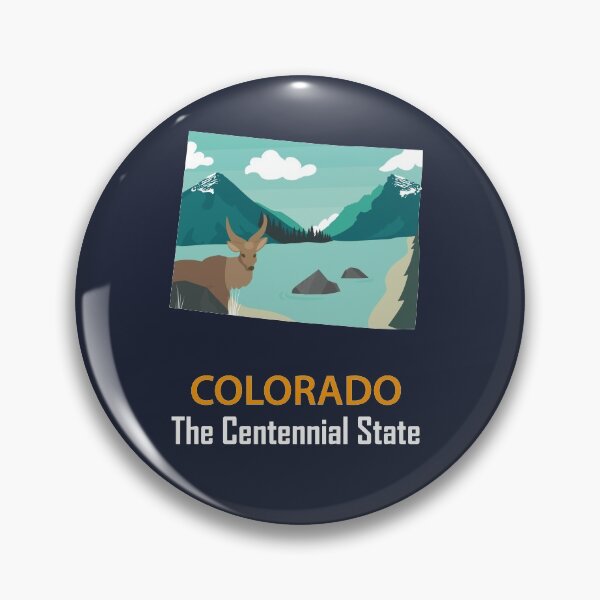 Item preview, Colorado - The Centennial State - Bumper Sticker designed and sold by d1mology.