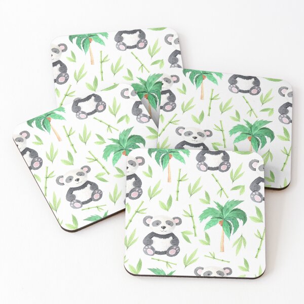 Item preview, CUTE WOODLAND ANIMALS FACE MASK PHONE CASE WATERCOLOR ANIMALS KIDS PANDA BEAR BAMBOO designed and sold by rdorsey8.