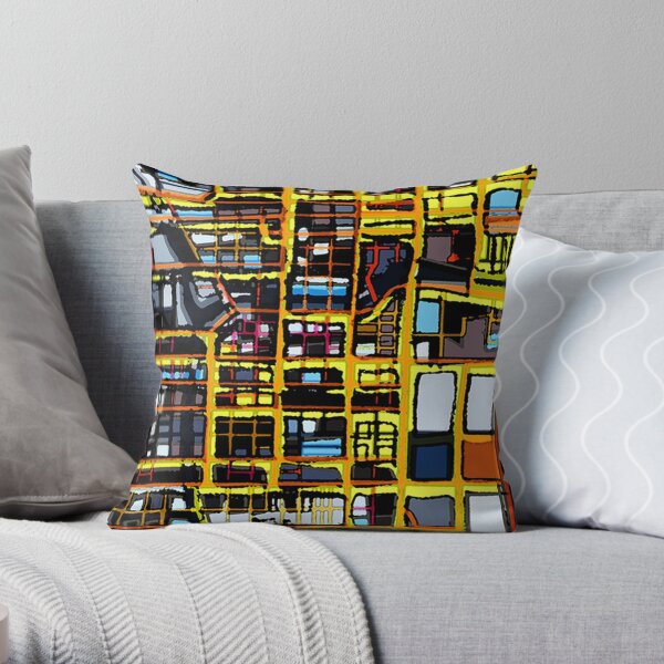 Chicago, IL Throw Pillow