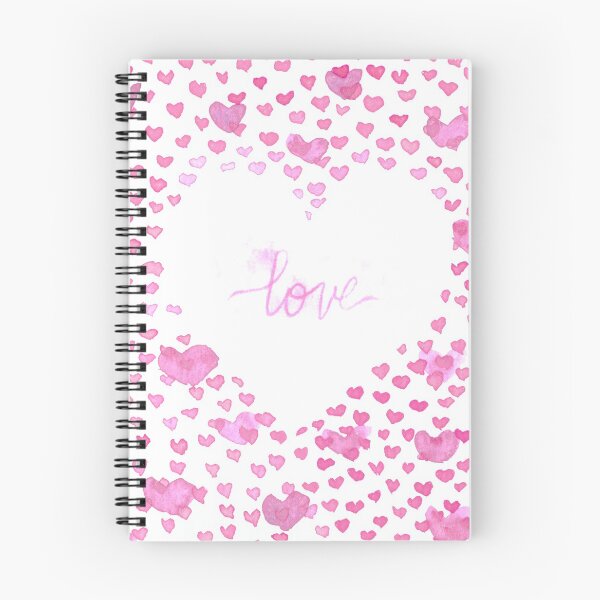 Item preview, Watercolor hearts and love sign designed and sold by VioletaBaez.
