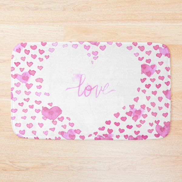 Item preview, Watercolor hearts and love sign designed and sold by VioletaBaez.
