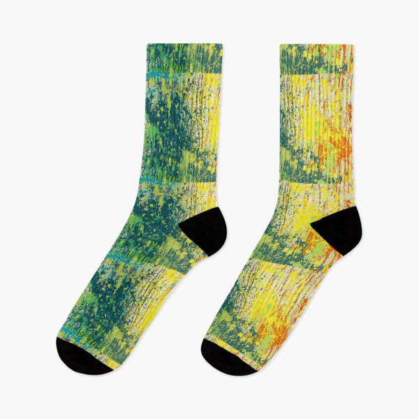 Item preview, Art Abstract yellow - green designed and sold by Minimal Calm.
