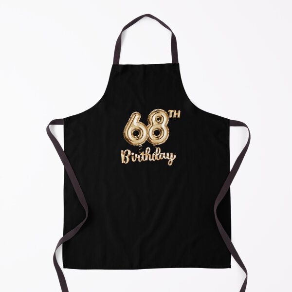Item preview, 68th Birthday Gifts - Party Balloons Gold designed and sold by betternotes.
