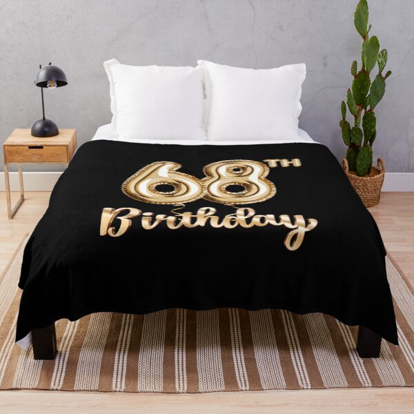 Item preview, 68th Birthday Gifts - Party Balloons Gold designed and sold by betternotes.