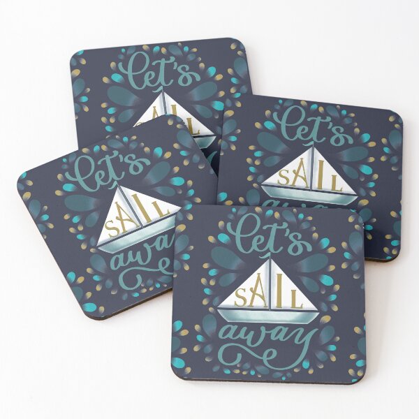Item preview, Let’s Sail Away designed and sold by kandraletters.