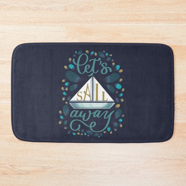 Item preview, Let’s Sail Away designed and sold by kandraletters.