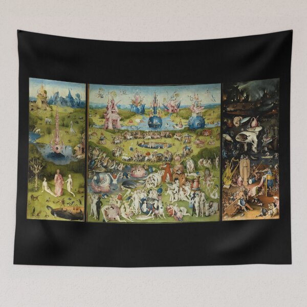 Item preview, The Garden of Earthly Delights, by Hieronymus Bosch, 1490-1510 designed and sold by DarkMatter2016.