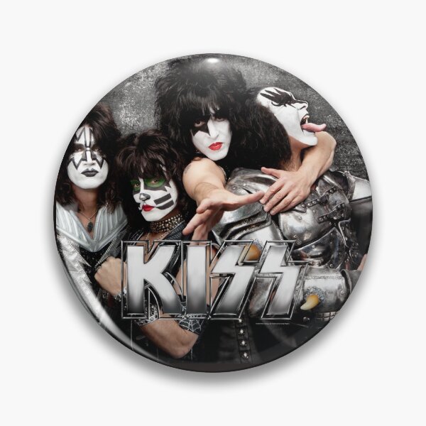 Item preview, KISS grey look up close designed and sold by ImpressionLane.