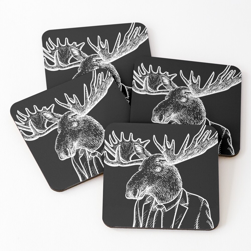 Item preview, Coasters (Set of 4) designed and sold by FraternalStudio.