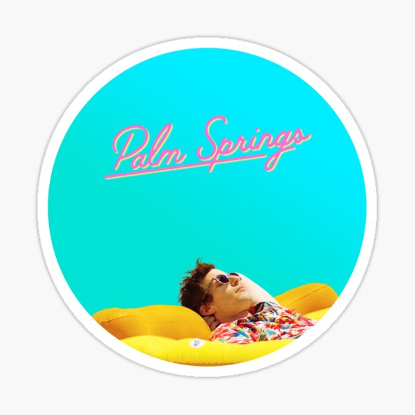 Vista previa del artículo con la obra «Palm Springs Andy Samberg # 3», diseñado y vendido por ellalucy.
