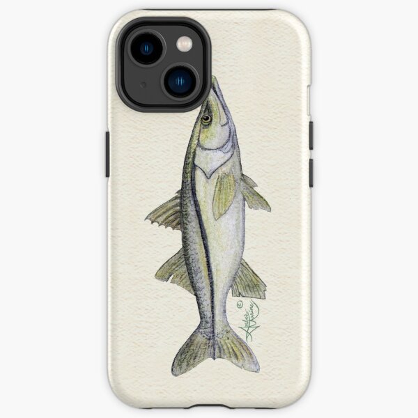 "Snook" by Amber Marine ~ watercolor fish art, © 2013 iPhone Tough Case