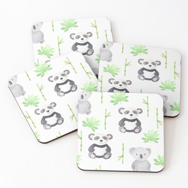 Item preview, CUTE WOODLAND ANIMALS FACE MASK PHONE CASE WATERCOLOR ANIMALS KIDS PANDA BEAR KOALA designed and sold by rdorsey8.