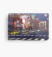 Downtown Nashville Metal Print