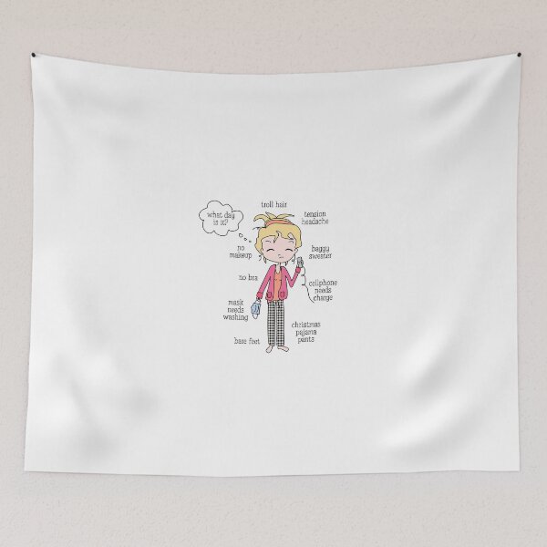 Item preview,  actitud de "trabajar desde casa" y código de vestimenta designed and sold by byink.