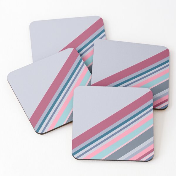 Item preview, Cute Simple Pink and Blue Stripe Design designed and sold by carwalker13.