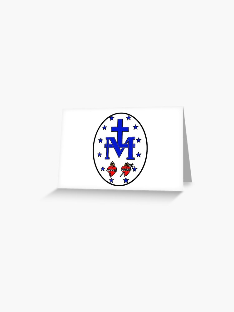 Medal Knight Miraculous Medal & Card Print