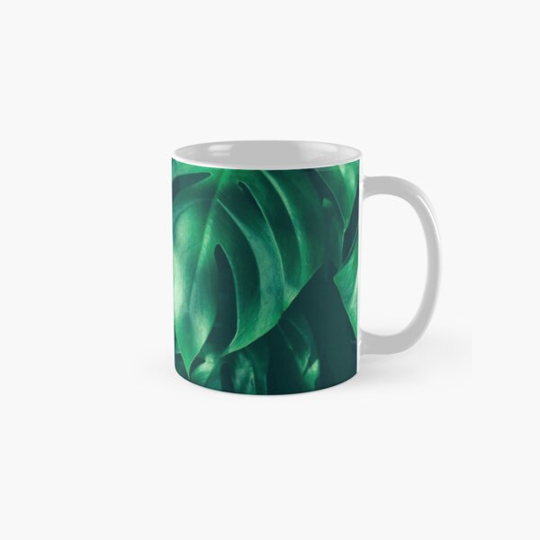 Bonita taza con diseño tropical Taza clásica