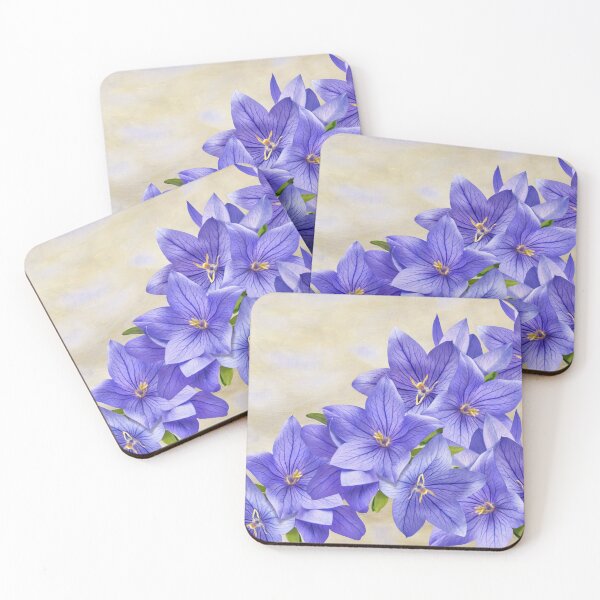 Item preview, Bellflowers in Blue designed and sold by FineArtography.