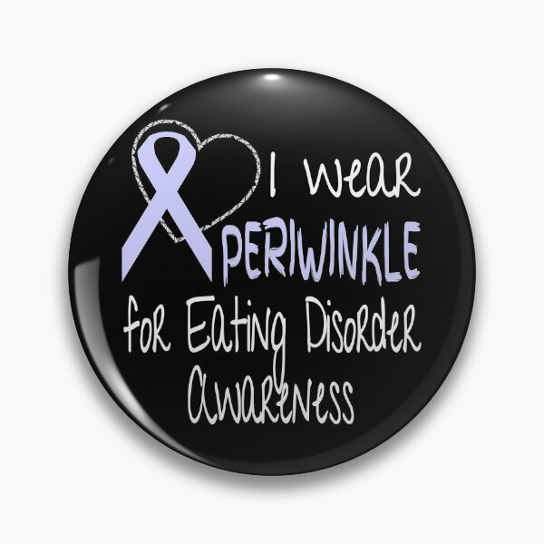 Item preview, I Wear Periwinkle For Eating Disorder Awareness designed and sold by nikkidawn74.