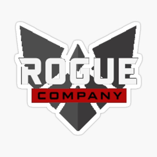 Rogue company icon logo design Sticker