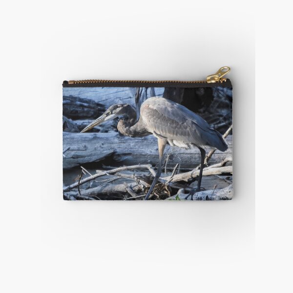 Item preview, Great Blue Heron Fishing in a Creek designed and sold by Tahoe Trail Guide.
