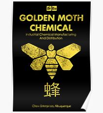 Golden Moth Chemical Poster