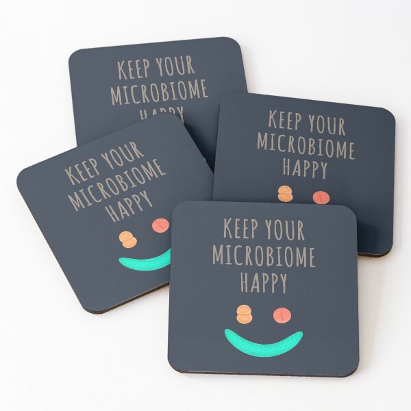 Item preview, Keep Your Microbiome Happy | Funny Gut Health Smile designed and sold by Maria Garcia.
