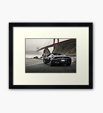 Ferrari 458 Spider | Golden Gate Framed Print